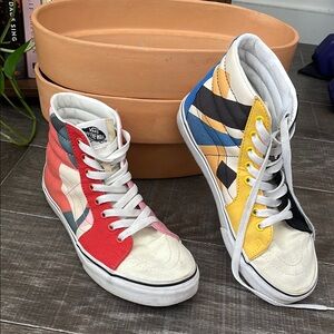 Vans x MoMA x Lybov Popova “Untitled, 1917.” High-Top Sneakers